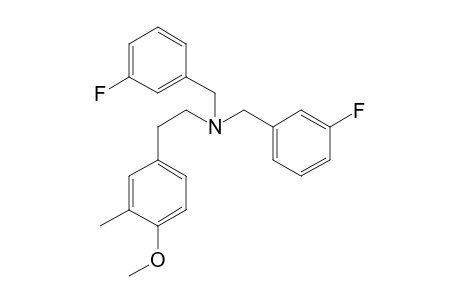 3-Me-4-MeO-PEA N,N-bis(3-fluorobenzyl)