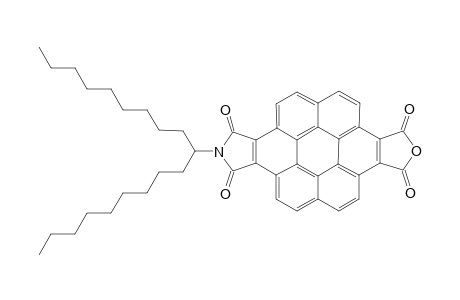 11-(1-Nonyldecyl)-3H-isobenzofuro[4',5',6',7':6,7]peryleno[1,12-efg]isoindol-3,5,10,12(11H)-tetraon
