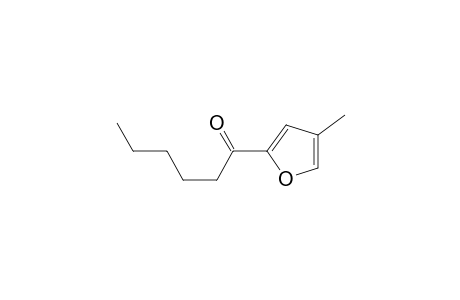 4-Methyl-2-(1-oxohexyl)furan
