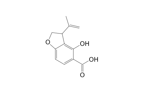 2'-Isopropenyl-2',3'-dihydrofuranoano[4',5'-3,4]-2-hydroxybenzoic Acid