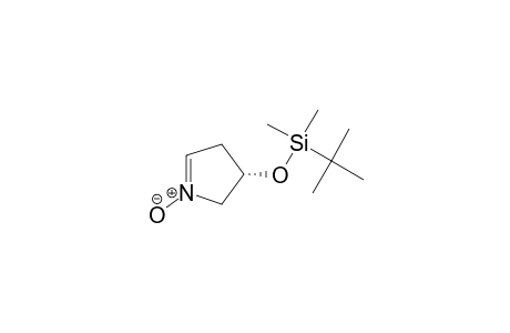 tert-Butyl-dimethyl-[[(3S)-1-oxidanidyl-3,4-dihydro-2H-pyrrol-1-ium-3-yl]oxy]silane