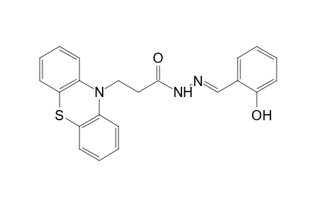 10-phenothiazinepropionic acid, salicylidenehydrazide
