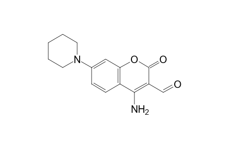 4-Amino-7-piperidino-3-coumarincarbaldehyde