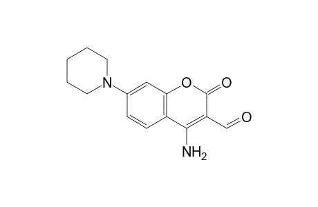 4-Amino-7-piperidino-3-coumarincarbaldehyde