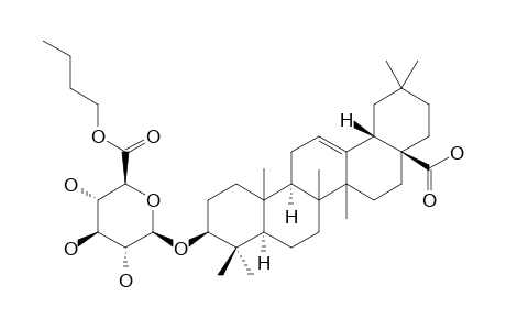 OLEANOLIC_ACID-3-O-BETA-D-GLUCURONOPYRANOSIDE-6-O-BUTYLESTER;CALENDULOSIDE_E_BUTYLESTER