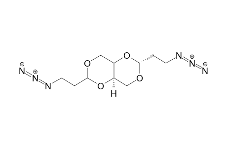 (+-)-2,6-Bis(2'-azidoethyl)-cis-1,3,5,7-tetraoxadecalin