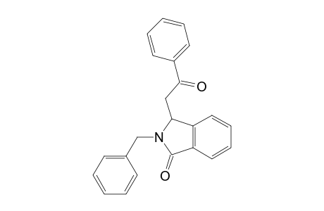 2-Benzyl-3-(2-oxo-2-phenylethyl)-2,3-dihydroisoindol-1-one