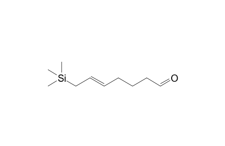 (E)-7-Trimethylsilyl-5-heptenal