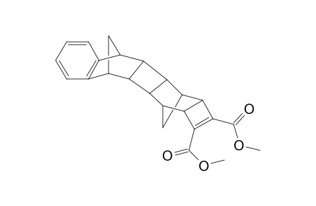 6,7-dimethyl heptacyclo[10.6.1.1(4,9).0(2,11).0(3,10).0(5,8).0(13,18)]icosa-6,13(18),14,16-tetraene-6,7-dicarboxylate