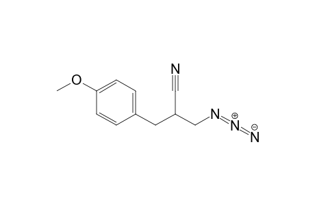 .beta.-Azido-alpha.-(p-methoxyphenylmethyl)propionitrile