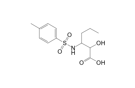 2-Hydroxy-3-(tosylamino)hexanoic acid