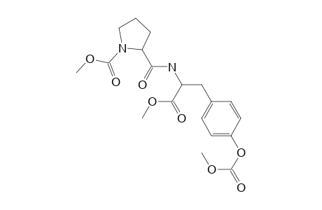 L-pro-L-tyr, N,o-di(Methoxycarbonyl)-, methyl ester (isomer 1)