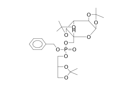 1,2-O-ISOPROPYLIDENEGLYCEROL, 3-BENZYL(1,2;3,4-DI-O-ISOPROPYLIDEN-D-GALACTOPYRANOSO)PHOSPHATE