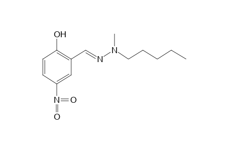 SALICYLALDEHYDE, 5-NITRO-, METHYL- PENTYLHYDRAZONE