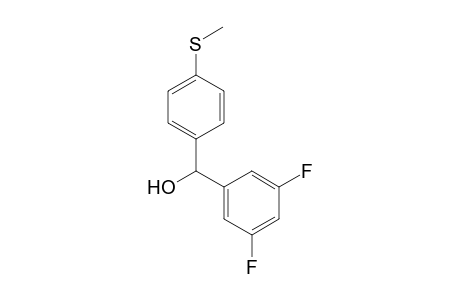 (3,5-difluorophenyl)(4-(methylthio)phenyl)methanol