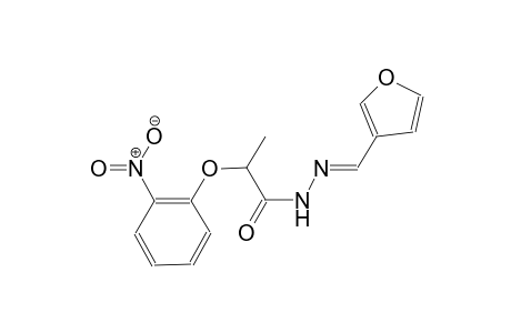 N'-[(E)-3-furylmethylidene]-2-(2-nitrophenoxy)propanohydrazide