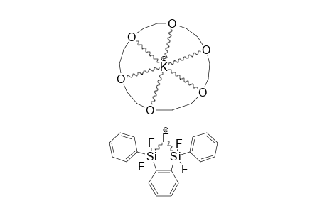 [ORTHO-C6H4(SIPHF2)2F](-)K(+)*18-CROWN-6