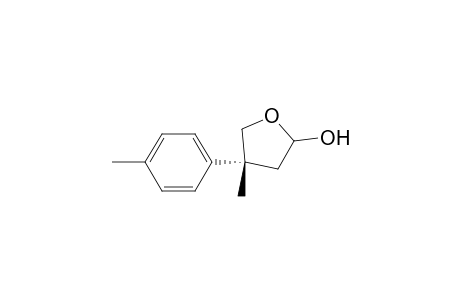 (4R)-2-Hydroxy-4-methyl-4-(4-methylphenyl)tetrahydrofuran