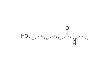 (2E,4E)-6-hydroxy-N-isopropyl-hexa-2,4-dienamide