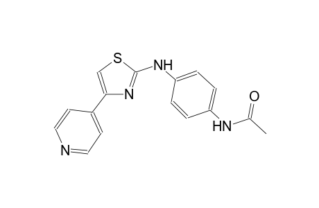 acetamide, N-[4-[[4-(4-pyridinyl)-2-thiazolyl]amino]phenyl]-