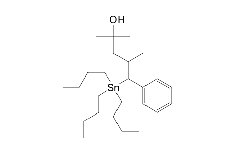 Benzenebutanol, .alpha.,.alpha.,.gamma.-trimethyl-.delta.-(tributylstannyl)-, (R*,R*)-(.+-.)-