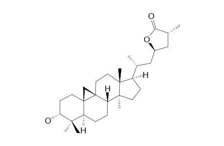 (23R,25R)-3-ALPHA-HYDROXY-9,19-CYCLO-9-BETA-LANOSTAN-26,23-OLIDE