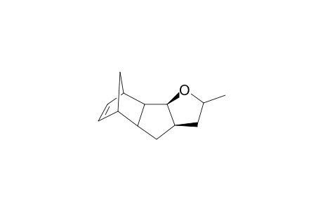 (5.alpha.,and .beta.)-(endo,anti,cis)-5-Methyl-4-oxatetracyclo[8.2.1.0(2,9).0(3,7)]tridec-11-ene