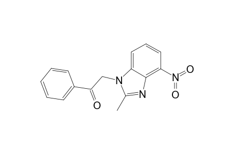 2-(2-Methyl-4-nitrobenzimidazol-1-yl)-1-phenylethanone