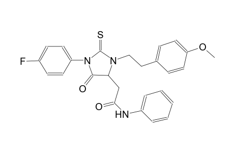 4-imidazolidineacetamide, 1-(4-fluorophenyl)-3-[2-(4-methoxyphenyl)ethyl]-5-oxo-N-phenyl-2-thioxo-
