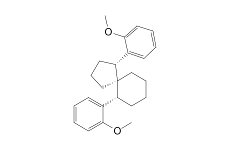 cis,cis-1,6-Bis(2-methoxyphenyl)spiro[4.5]decane