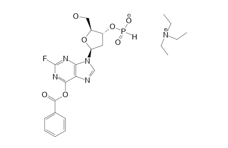 2-FLUORO-O(6)-BENZYL-2'-DEOXYINOSINE-3'-H-PHOSPHONATE-TRIETHYLAMMONIUM-SALT