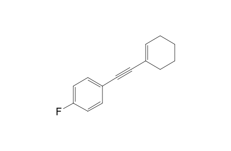 1-[2-(1-cyclohexenyl)ethynyl]-4-fluorobenzene
