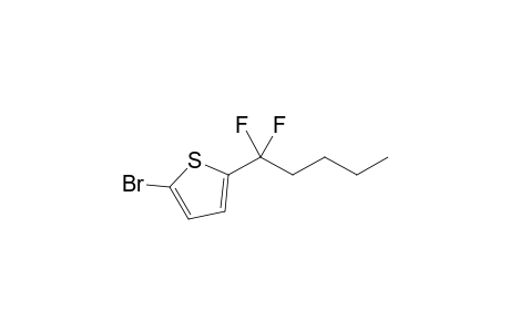 2-Bromo-5-(1,1-difluoropentyl)thiophene