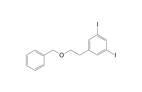 1-(2-Benzyloxyethyl)-3,5-diiodobenzene