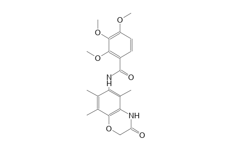 benzamide, N-(3,4-dihydro-5,7,8-trimethyl-3-oxo-2H-1,4-benzoxazin-6-yl)-2,3,4-trimethoxy-