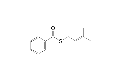 S-(3-Methylbut-2-en-1-yl)benzothioate