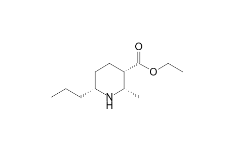 Ethyl (2S,3S,6R)-2-methyl-6-propylpiperidine-3-carboxylate