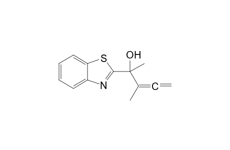 2-(1,3-benzothiazol-2-yl)-3-methyl-2-penta-3,4-dienol