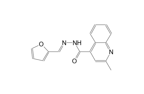 N'-[(E)-2-furylmethylidene]-2-methyl-4-quinolinecarbohydrazide