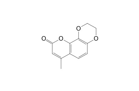 2,3-dihydro-7-methyl-9H-pyrano[2,3-f]-1,4-benzodioxin-9-one