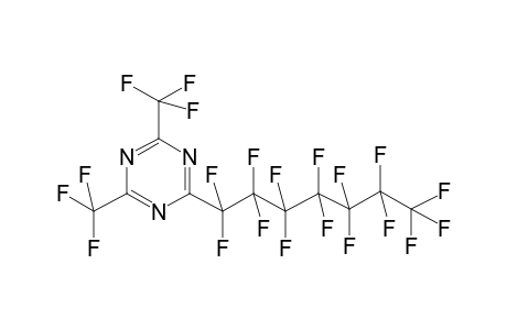 2-(1,1,2,2,3,3,4,4,5,5,6,6,7,7,7-Pentadecafluoroheptyl)-4,6-bis(trifluoromethyl)-1,3,5-triazine