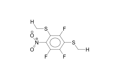 1-NITRO-2,4-DI(METHYLTHIO)-3,5,6-TRIFLUOROBENZENE