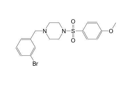 piperazine, 1-[(3-bromophenyl)methyl]-4-[(4-methoxyphenyl)sulfonyl]-