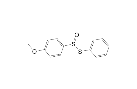 Benzenesulfinothioic acid, 4-methoxy-, S-phenyl ester