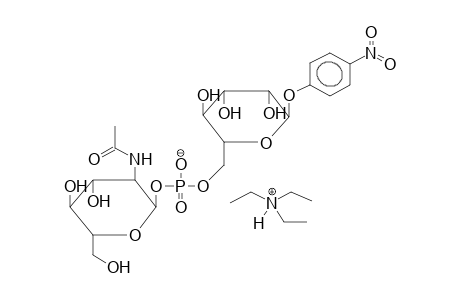 PARA-NITROPHENYL 6-O-(2-DEOXY-2-ACETAMIDO-ALPHA-D-GLUCOPYRANOSYLPHOSPHORYL)-ALPHA-D-MANNOPYRANOSIDE, TRIETHYLAMMONIUM SALT
