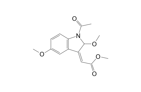Methyl (Z)-2-(1-Acetyl-2,5-dimethoxyindolin-3-ylidene)acetate