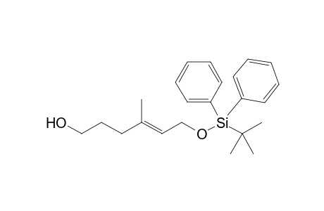 (E)-6-((tert-Butyldiphenylsilyl)oxy-4methylhex-4-en-1-ol