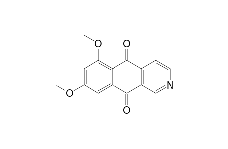 Benz[g]isoquinoline-5,10-dione, 6,8-dimethoxy-