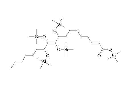 Octadecanoic acid, 9,10,11,12-tetrakis[(trimethylsilyl)oxy]-, trimethylsilyl ester