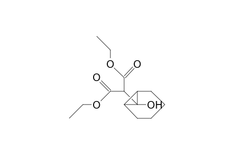 7-(Bis(ethoxycarbonyl)methyl)bicyclo(4.1.0)heptan-7-ol